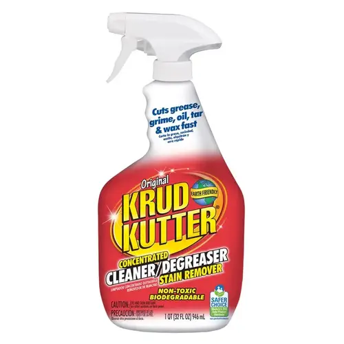 Cleaner and Degreaser Krud Kutter No Scent 32 oz Liquid Cleaner and Degreaser Krud Kutter No Scent 32 oz Liquid