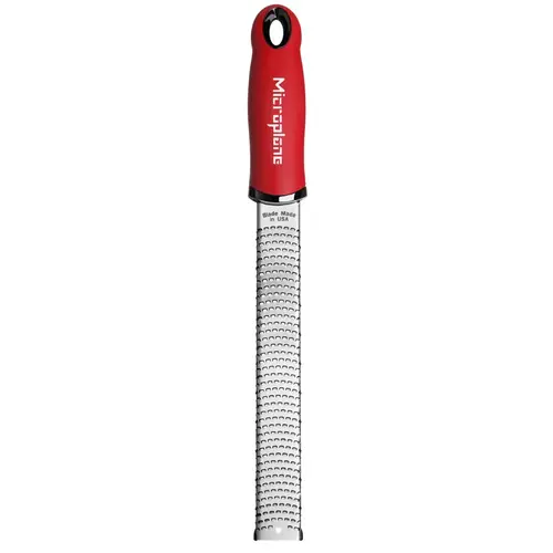 Zester/Grater Premium Classic Series Red Plastic/Stainless Steel Red