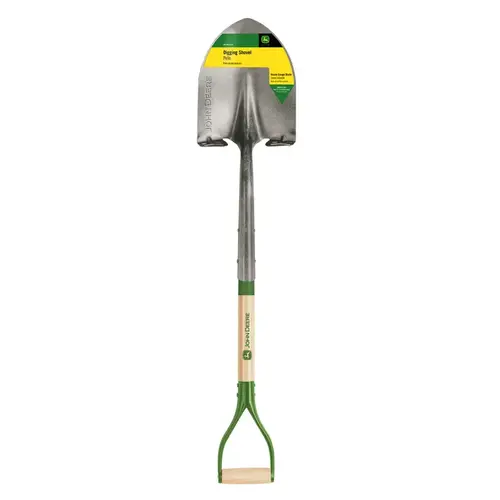 Shovel 42" Steel Digging Wood Handle Green Shovel 42" Steel Digging Wood Handle Green