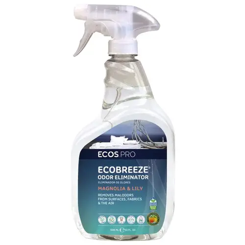Fabric Freshener EcoBreeze Lemongrass Scent 32 oz Liquid Fabric Freshener EcoBreeze Lemongrass Scent 32 oz Liquid