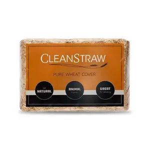 CleanStraw 2 Mulch Natural 2.3 cu ft Natural