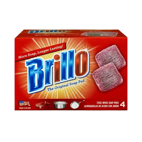Steel Wool Pads Heavy Duty For Multi-Purpose Red Steel Wool Pads Heavy Duty For Multi-Purpose Red