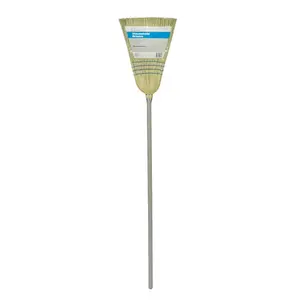 Home Plus 203-H Broom 10" W Stiff corn/Yucca Tan