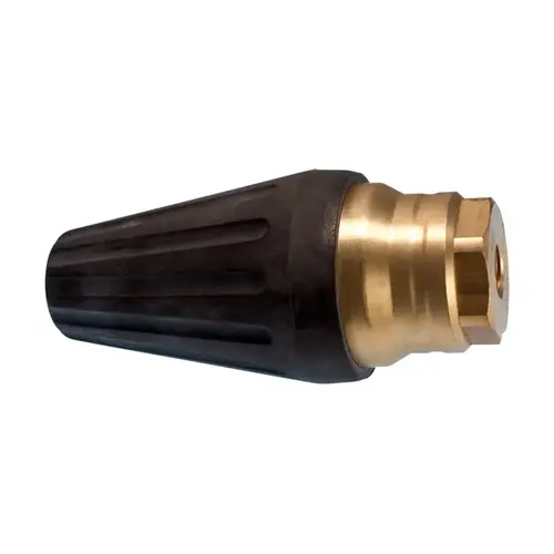 Forney Turbo Rotating Spray Nozzle, 25 deg Angle, 1/4 in Nozzle, FNPT Black Forney Turbo Rotating Spray Nozzle, 25 deg Angle, 1/4 in Nozzle, FNPT Black