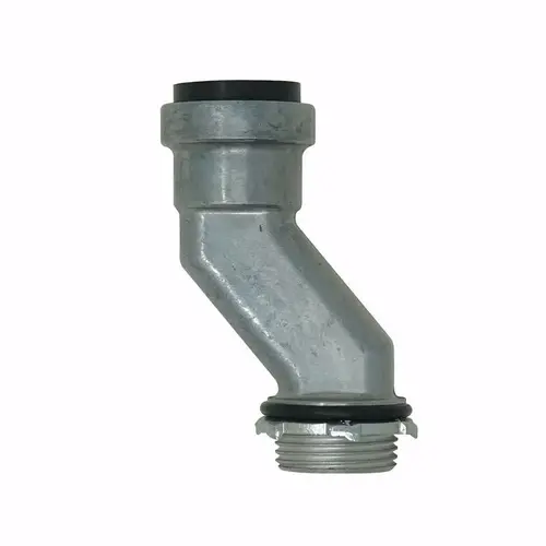 SIMPush Offset Conduit Connector, 3/4 in Push-In, 2.03 in OD, Metal SIMPush Offset Conduit Connector, 3/4 in Push-In, 2.03 in OD, Metal