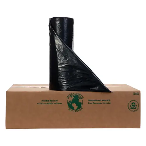 Trash Bags PGB-Series 45 gal Twist Tie Black Trash Bags PGB-Series 45 gal Twist Tie Black