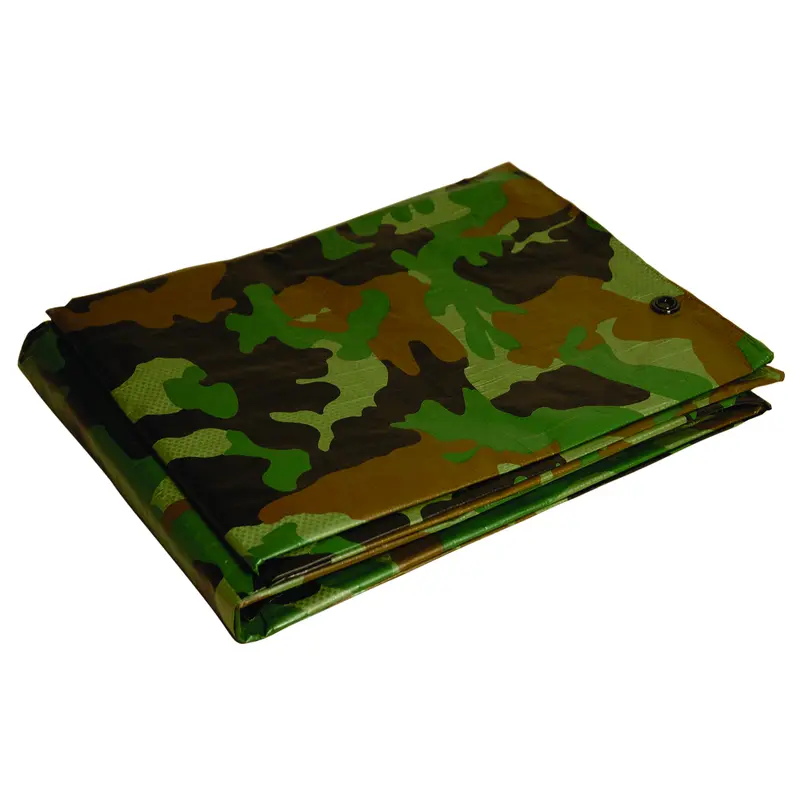 Foremost Tarp Co. Tarp . Dry Top 12 ft. W X 16 ft. L Medium Duty Polyethylene Camouflage Camouflage 41216