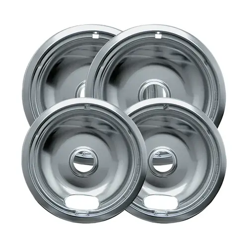 Drip Bowls Steel 10" W X 10.75" L Chrome Drip Bowls Steel 10" W X 10.75" L Chrome