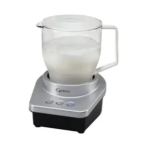 Capresso 208.04 Milk Frother Black/Silver Plastic Black/Silver