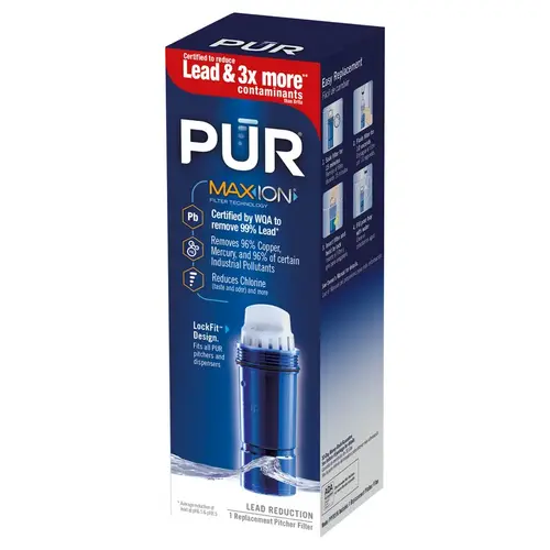 PLUS Lead-Reducing Replacement Filter for Water Pitcher & Dispenser, 1-Pk.