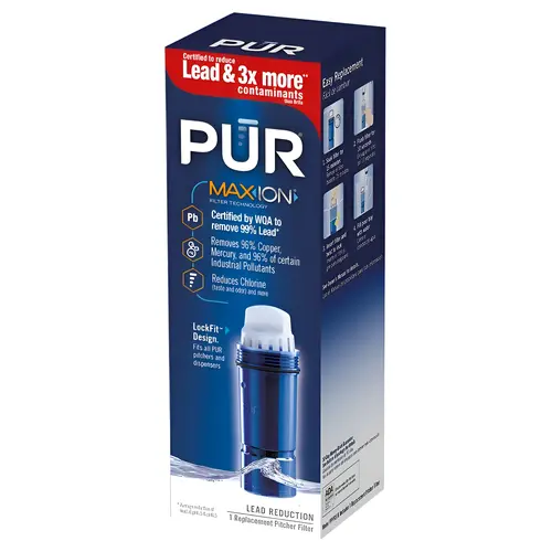 PLUS Lead-Reducing Replacement Filter for Water Pitcher & Dispenser, 1-Pk. PLUS Lead-Reducing Replacement Filter for Water Pitcher & Dispenser, 1-Pk.