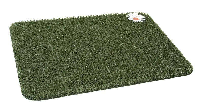 GrassWorx Door Mat Clean Machine 24 L X 18 W Green Daisy AstroTurf Green 10372018 GrassWorx Door Mat Clean Machine 24 L X 18 W Green Daisy AstroTurf Green 10372018