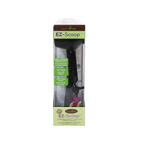 Scoop/Funnel EZ-Scoop Black Plastic Black