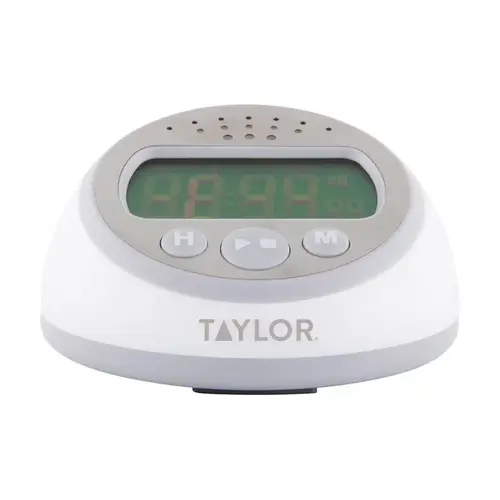 Timer Super Loud Digital Plastic White Timer Super Loud Digital Plastic White