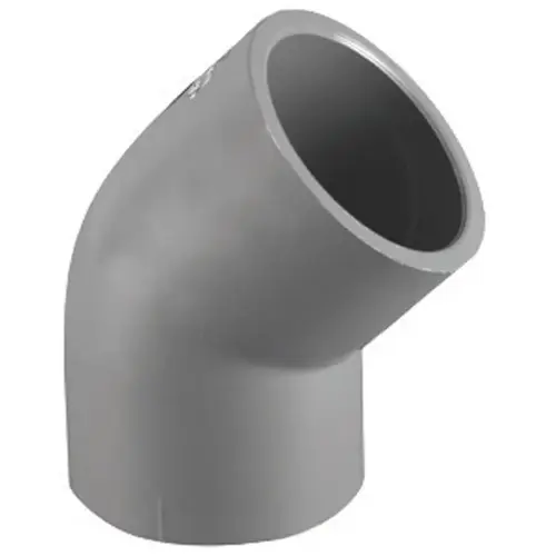 45 Degree Elbow Schedule 80 1/2" Slip T X 1/2" D Slip PVC