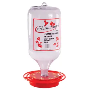 Humdinger 107 Nectar Feeder Hummingbird 72 oz Plastic Bottle 8 ports
