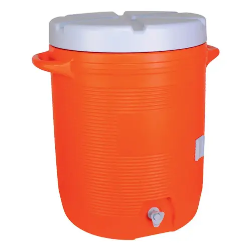 Water Cooler Orange/White 10 gal Orange/White Water Cooler Orange/White 10 gal Orange/White
