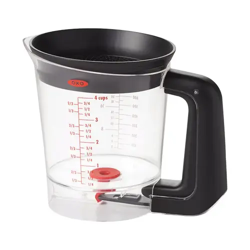 Fat Separator Good Grips Black/Clear Plastic 4 cups Black/Clear Fat Separator Good Grips Black/Clear Plastic 4 cups Black/Clear