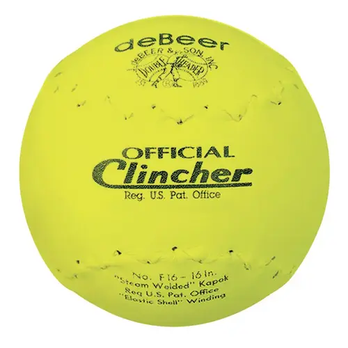 Softball Official Clincher 16" Yellow Softball Official Clincher 16" Yellow