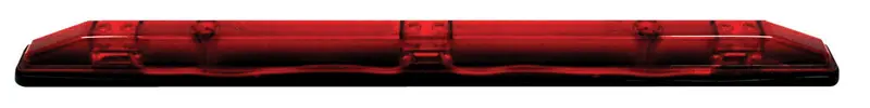 Peterson Light Bar Piranha Red Rectangular ID Red V169-3R Peterson Light Bar Piranha Red Rectangular ID Red V169-3R