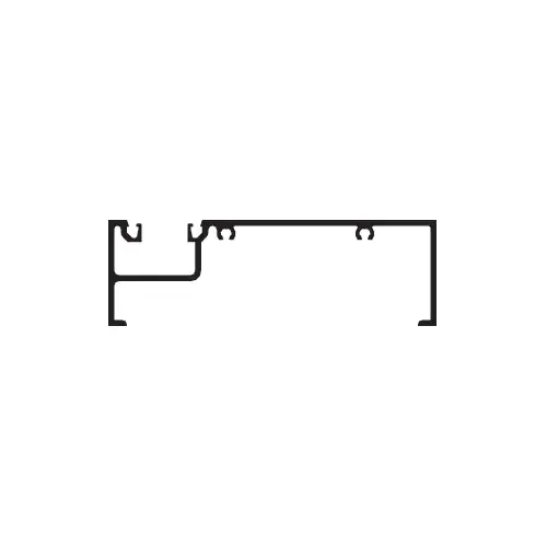 Clear Anodized Sill - 24'-2" Stock Length Clear Anodized Sill - 24'-2" Stock Length
