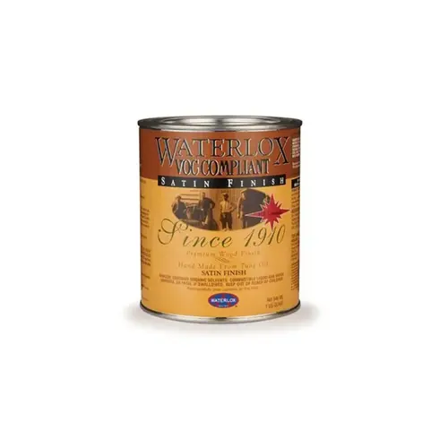 Wood Finish Satin Clear Oil-Based 1 qt Clear Wood Finish Satin Clear Oil-Based 1 qt Clear