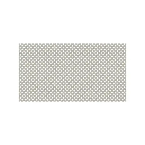 Privacy Lattice Panel 4 ft. W X 8 ft. L Gray Plastic Gray