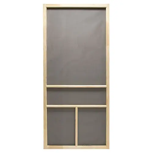 Screen Door 80-1/2" H X 30" W Dogwood Natural Wood Wood Natural Wood Screen Door 80-1/2" H X 30" W Dogwood Natural Wood Wood Natural Wood
