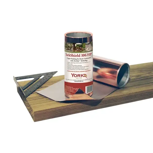 Flashing 106 HP 12" W X 240" L Copper Copper Copper