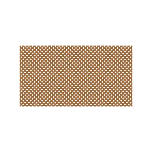Privacy Lattice Panel 4 ft. W X 8 ft. L Cedar Plastic Cedar Privacy Lattice Panel 4 ft. W X 8 ft. L Cedar Plastic Cedar