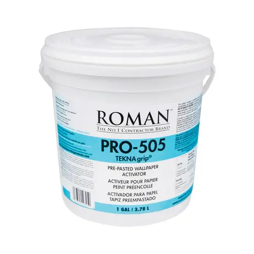 Pre-Pasted Wallpaper Activator PRO-505 Low Strength Modified Starches 1 gal Clear - pack of 4
