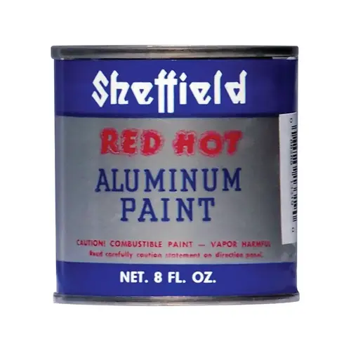 High Heat Paint Red Hot Silver 8 oz Silver High Heat Paint Red Hot Silver 8 oz Silver