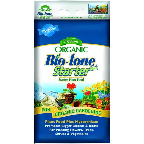 Plant Food Bio-tone Starter Plus Organic Granules 25 lb Plant Food Bio-tone Starter Plus Organic Granules 25 lb