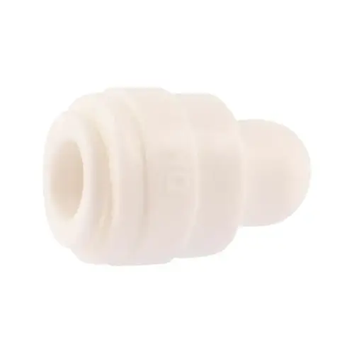Connector End Cap 1/4" Push Plastic