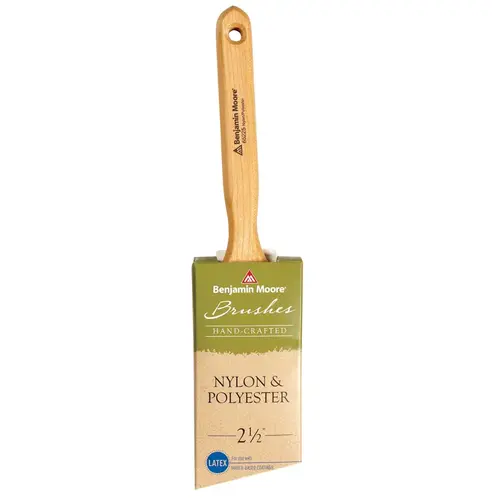 2-1/2 In. Nylon/Polyester Angle Sash Paint Brush 2-1/2 In. Nylon/Polyester Angle Sash Paint Brush