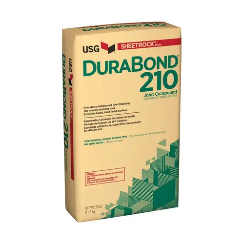 Joint Compound Sheetrock DuraBond 210 Natural 25 lb Natural Joint Compound Sheetrock DuraBond 210 Natural 25 lb Natural