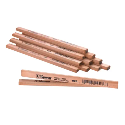 Carpenter Pencil 7" L Beige Beige - pack of 72 Carpenter Pencil 7" L Beige Beige - pack of 72