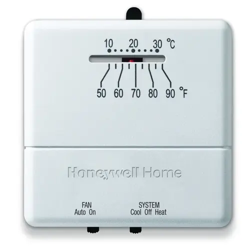 Non-Programmable Thermostat White Non-Programmable Thermostat White