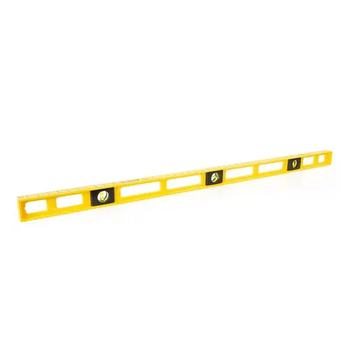 Level 48" Polystyrene 3 vial Yellow Level 48" Polystyrene 3 vial Yellow