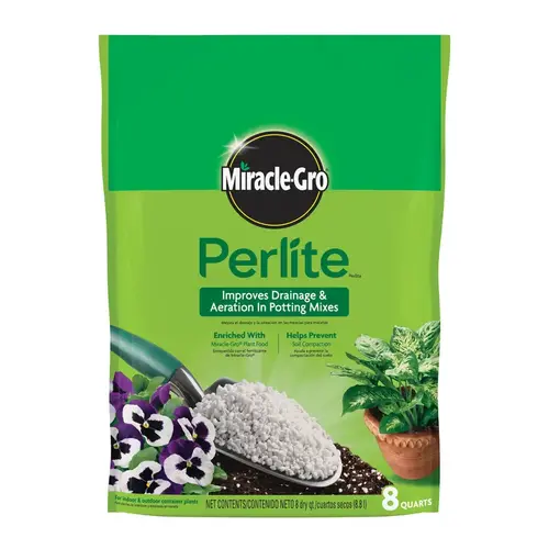 Perlite, Granular, Off-White/White, Mild, 8 qt Bag Perlite, Granular, Off-White/White, Mild, 8 qt Bag