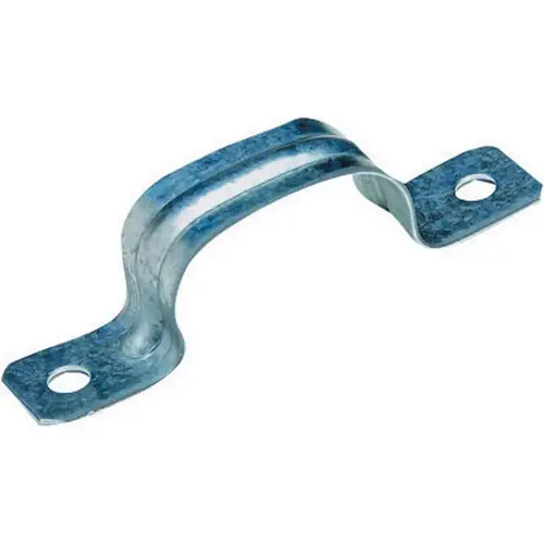 2 Hole Strap ProConnex 3/3-2/3" D Zinc-Plated Steel Silver 2 Hole Strap ProConnex 3/3-2/3" D Zinc-Plated Steel Silver