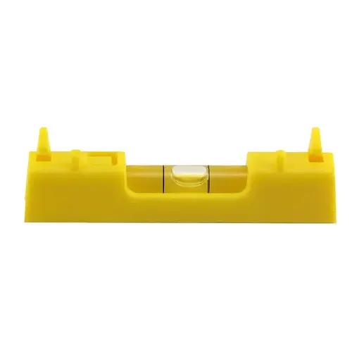 Level 3" Plastic 2 vial Yellow Pair Level 3" Plastic 2 vial Yellow Pair