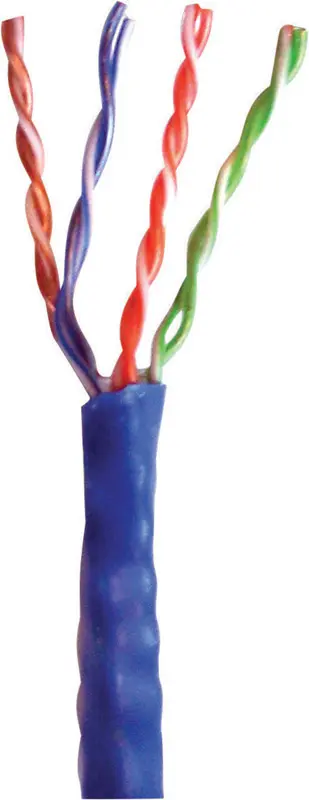 Vanco Riser and Data Cable Wire 1000 ft. L Category 5E Blue - pack of 1000 CAT5E-1MBRSR-XCP1000