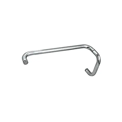 Polished Nickel 6" Pull Handle and 12" Towel Bar BM Series Combination Without Metal Washers Polished Nickel 6" Pull Handle and 12" Towel Bar BM Series Combination Without Metal Washers