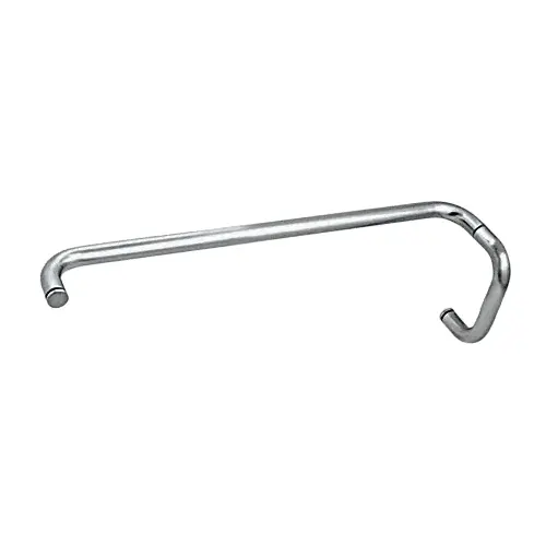 Polished Nickel 6" Pull Handle and 24" Towel Bar BM Series Combination Without Metal Washers Polished Nickel 6" Pull Handle and 24" Towel Bar BM Series Combination Without Metal Washers