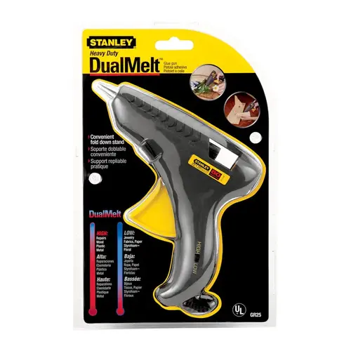 GLUE GUN TRIGGER FEED DUALMELT Yellow GLUE GUN TRIGGER FEED DUALMELT Yellow