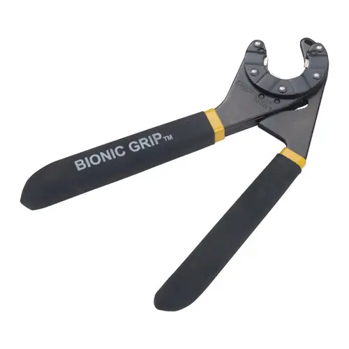Adjustable Wrench Bionic Grip Metric and SAE 8" L Black