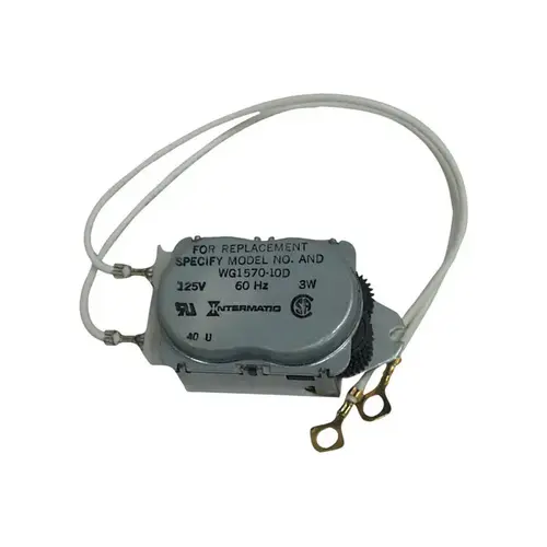 Replacement Timer Motor Outdoor 125 V Gray Gray