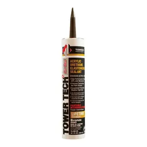 Tower Sealants TS-00123-XCP12 Sealant Tower s Tower Tech 2 Bronze Acrylic Urethane 10.1 oz Bronze - pack of 12