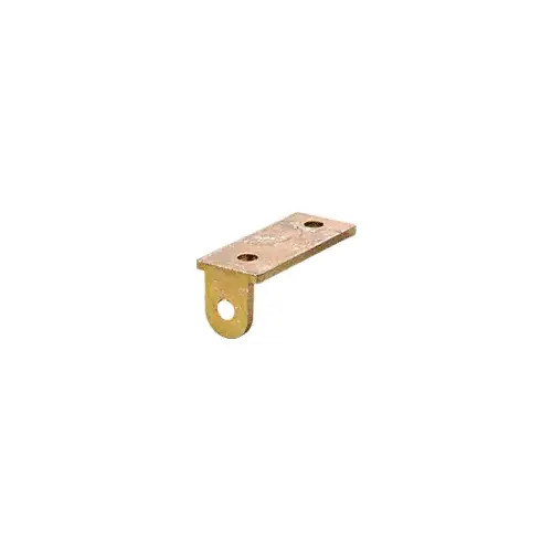 Brass 90 degree End Mount Header Bracket